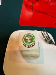 Koffie met gebak vooraf
